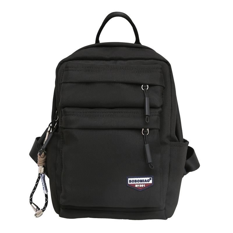 

Мужской рюкзак для отдыха на природе, легкий, студенческий, маленький рюкзак чёрный