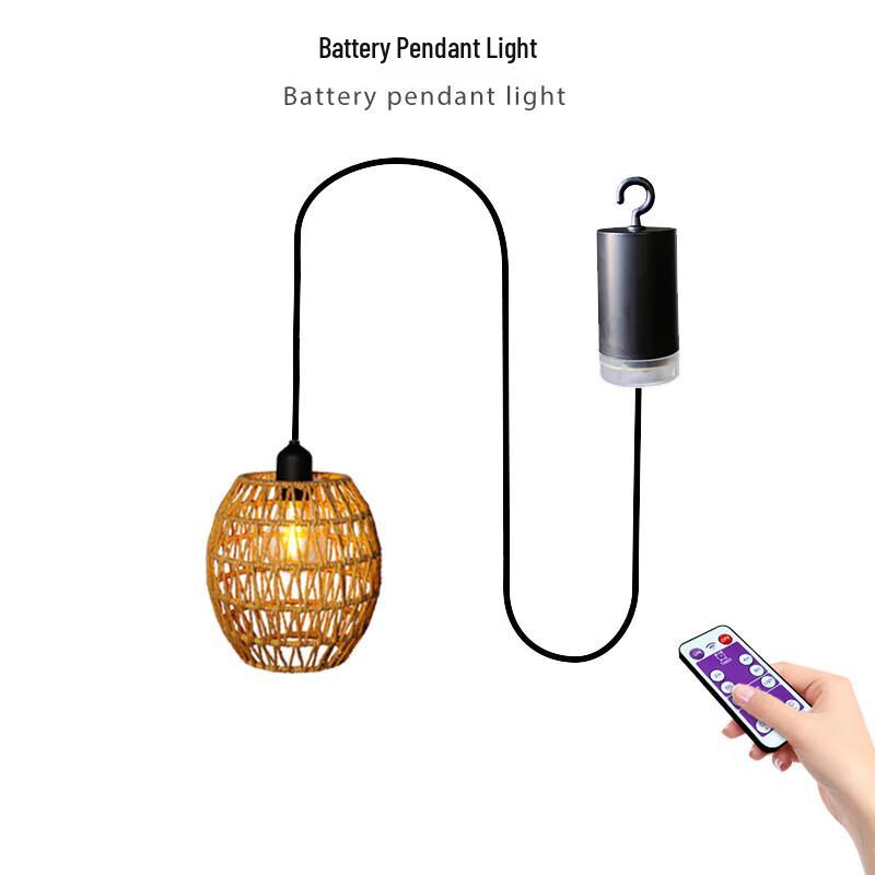 Dream Bubble Paper Rope Pendant Light
