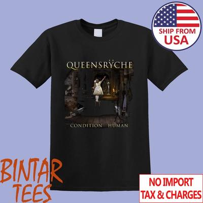 Queensryche Condition Hombre Negro Talla S-5XL