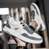 Fashion Men's Shoes New Khaki Casual Shoes Trend Versatile Men Sneakers Breathable and Non Slip Canvas Shoe Soft Sole Sports Board Shoes