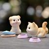 Cartoon Naughty Kitten Fairy Garden DIY Home Decoration Small Statue Miniatures Ornament Figurines