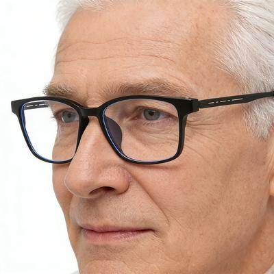 Square Computer Glasses Frame Women Men Anti Blue Light Rectangle Eyewear Blocking Optical Spectacle Eyeglasses for Male Female