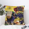 Fireman Sam Square Pillow Covers Polyester Sofa British Children Television Cushion Case Cool Decor Throw Pillow Case 45*45