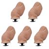 5/10Pcs Creative DIY Spoof Funny 3D Thumb Shoe Big Toe Sandal Decor Accessories Rubber Decorations Big Toe Shoe Buckle for Shoes