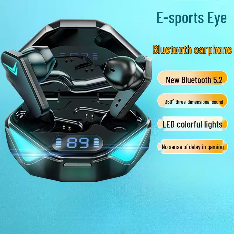 X15 Zero-Latency Bluetooth Wireless Headphones: High-Quality Sound for Sports, Running, and Gaming