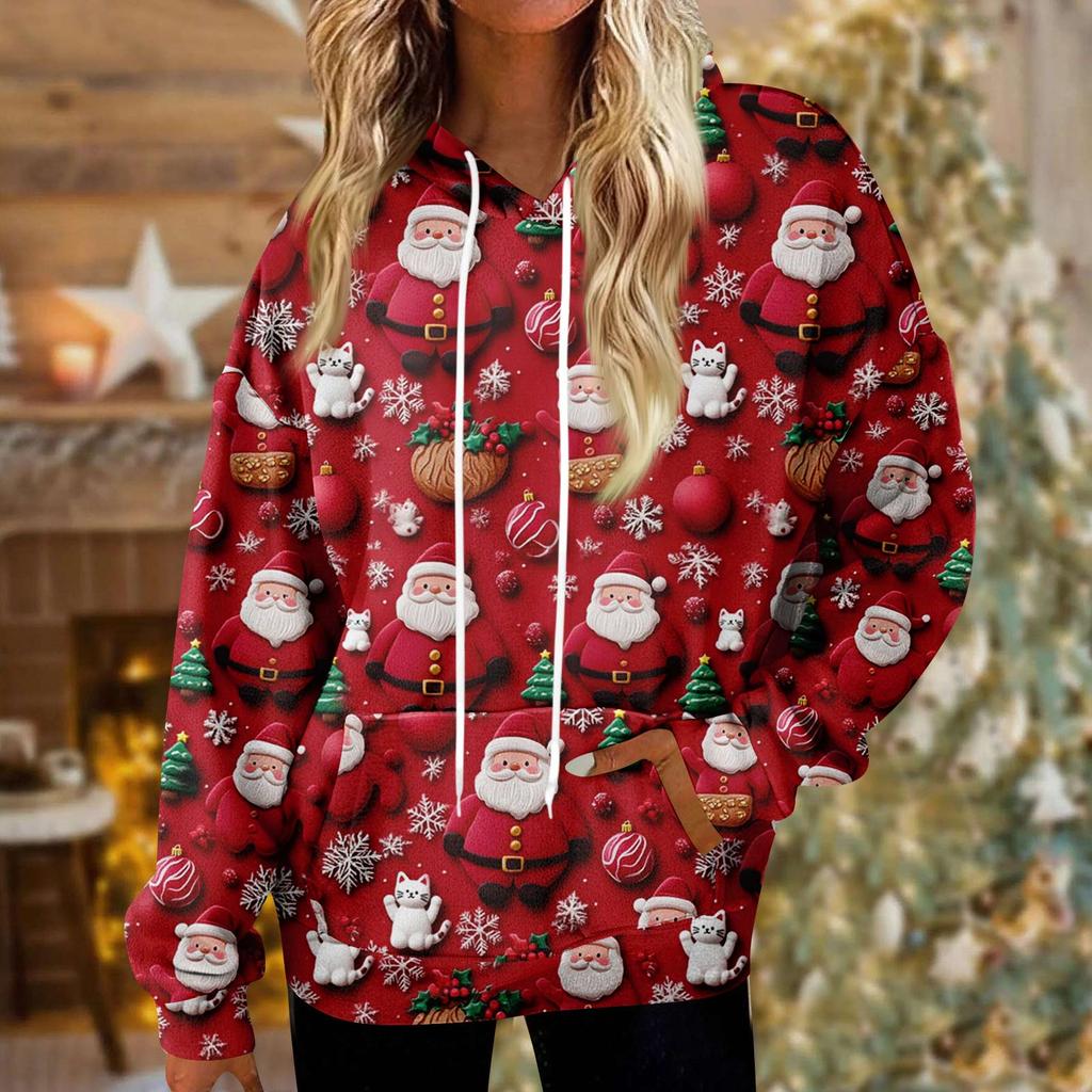 Hoodies For Women Oversized Winter Plush Cute Sweatshirts Pullover Trendy Fall Winter Clothes