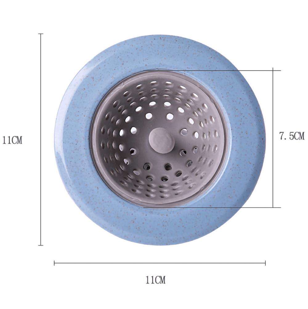 Silicon anti-înfundare Scurgeri pentru chiuveta de baie dopuri pentru cadă Filtru de păr Opritor pentru baie Scurgere în podea Accesorii pentru bucătărie