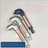 Right Angle Linkage Wrench L 90 Degree Turning Manual Electric Socket Wrench Various Mechanical Screw Removal Tools