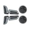 Car Seat Adjustment Button Switch Cover Knob Trim For A3 For A4 For A5 For A6 For A7 Car Accessories Interior Trim Seat Switch