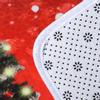 50x80cm Christmas Themed Pattern Soft Nonslip Living Room Floor Mat Carpet Home Decor