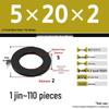 Blackened Enlarged Thickened Metal Washer - M3-M42