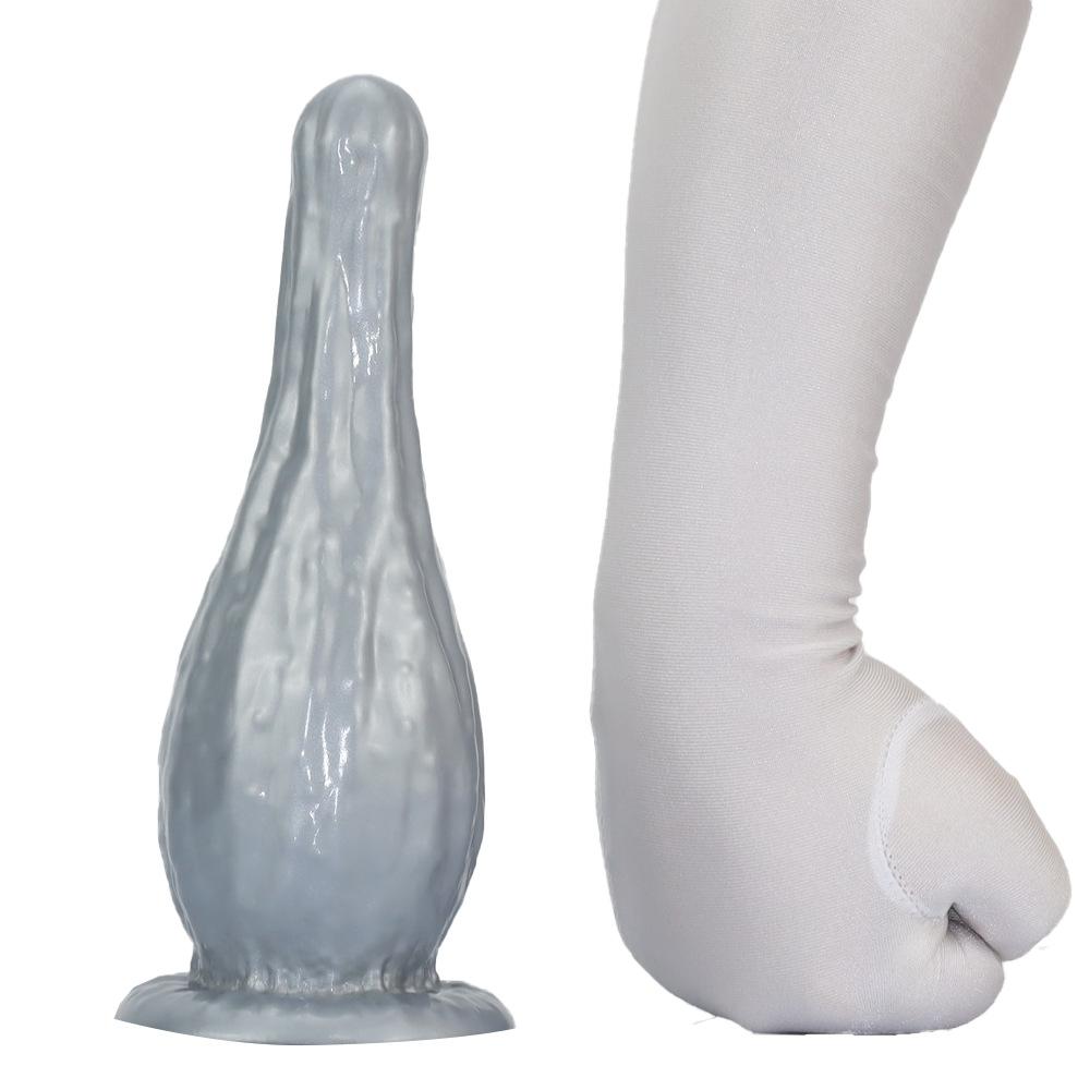 Silicone Penis Anal Plug SM Rear End Toy Male Female Adult Intimate Anal Play