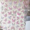 Hot Sale Golden Threads Butterfly Jelly Series Nail Art Stickers High Quality Bronzing DIY Manicures Decals Decorations