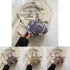 Trendy 2023 Women's Chain Bucket Bag Fashionable Canvas Crossbody Handbag