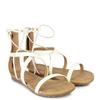 Shoetopia Girls White Stylish Trending Flats-Eu41