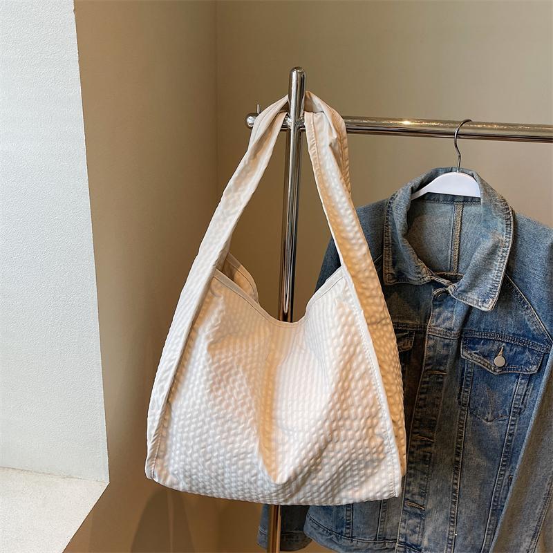 Tote Bag Women's Plaid Bag Large Capacity Shoulder Crossbody Bag