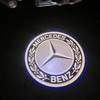 Car Led Door Lamp Logo Projector for Mercedes Benz C W204 AMG C43 C63 C200 C230 C280 C260 C300 Baby's Breath Logo Accessories