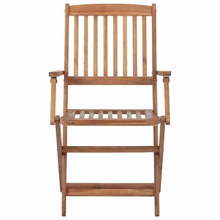 Maison Exclusive - Chaises pliables d'extérieur lot de 8 Bois d'acacia solide