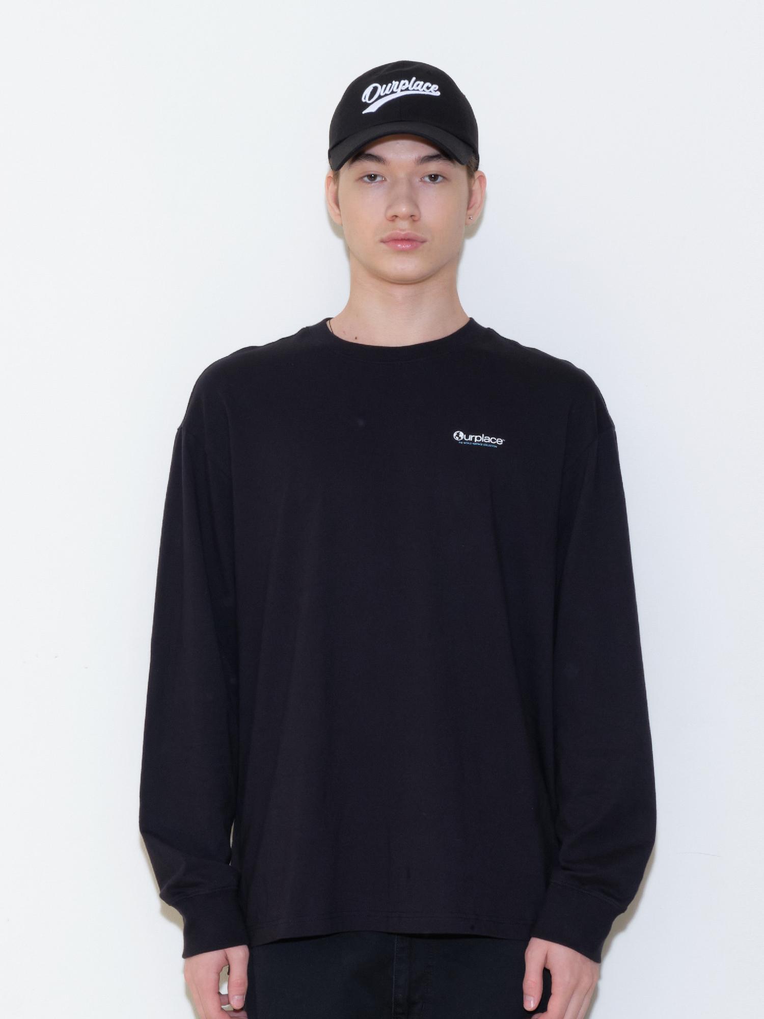 Our Place Essential Long Sleeve Tee Black (Op23Tl02U_160) Black/095