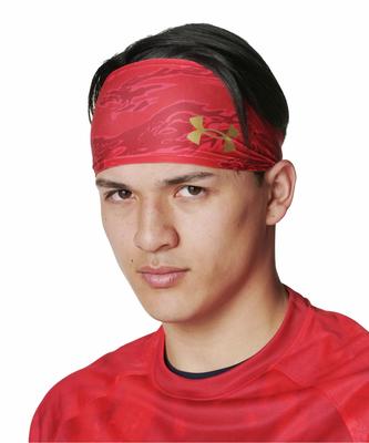 UA BASEBALL NOVELTY HEADBAND [Under Armor] Red/ONESIZE