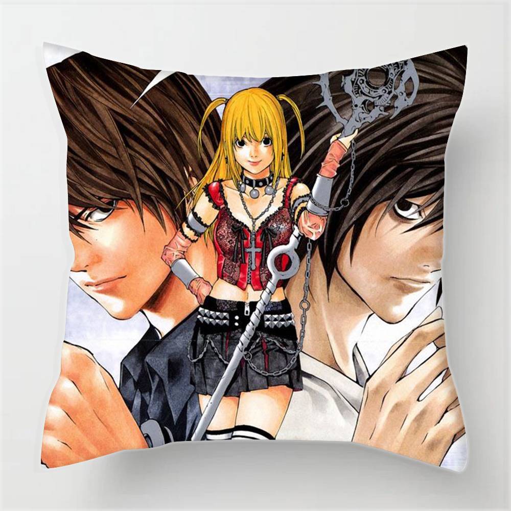Anime D-DEATH NOTE horror  Pillowcases cushion covers living room sofas home decor gifts