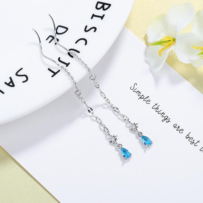 Lindon Copper Alloy Zircon Earrings Drop Earrings For Women Wedding Party Gifts