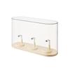 Labubu Plush Vinyl Figure Display Box - Bubble Mart Transparent Storage and Surprise Blind Box.