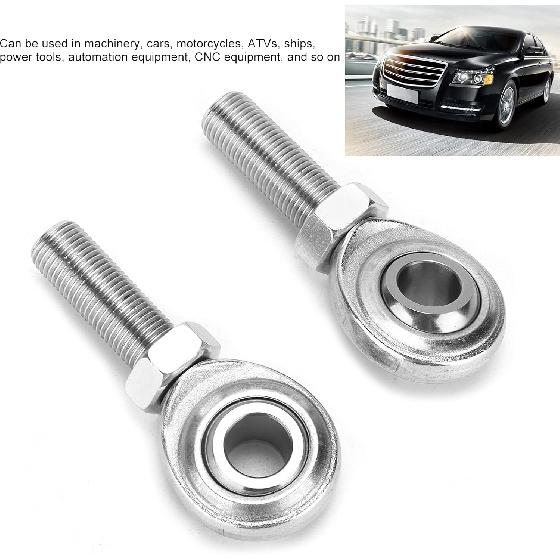 Sada kloubů Heim, 2 ks kloubu Heim CMR-8, 1/2in 1/2in‑20 pravý vnější závit, univerzální pro auto, motocykl, ATV, loď