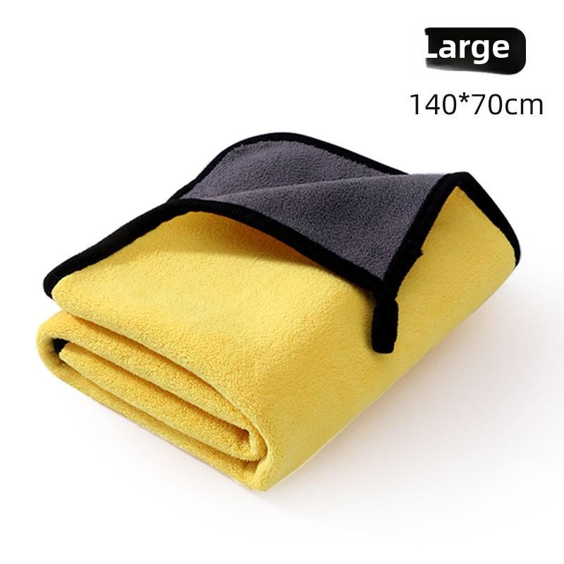 Dog Cat Bath Pet Super Absorbent Quick Drying Towel Teddy Large Thickened Bath Towel Pet Cleaning Supplies