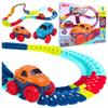 [PACZA] Flexible Car Race Track + DIY Car 195 elements 400cm Z530