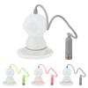Silicone Tea Infuser Cute Diver Shape Reusable Flexible Easy To Clean Tea Strainer Ultra Fine Mesh with Drip Tray for Fruit Tea
