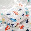 Pure Cotton High-Density Gauze Baby Bath Towel, Four-Layer Newborn Blanket