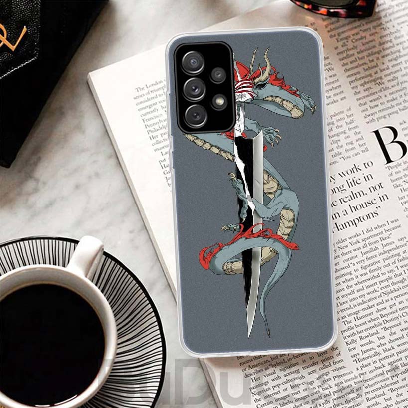 Bleach Japanese Anime Phone Case For Samsung Galaxy A15 A14 A54 A13 A53 A12 A52S A55 A22 A23 A24 A32 A33 A34 A25 A35 A03S A04S A