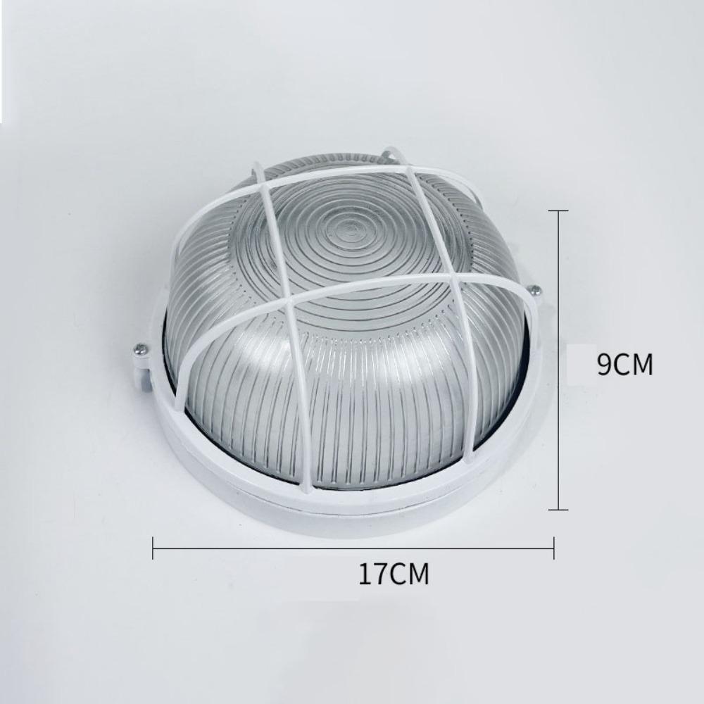 Waterproof Explosion-Proof Lamp Die-cast Aluminum Moisture Explosion-proof Ceiling Lamp IP65 Dustproof Frosted Glass