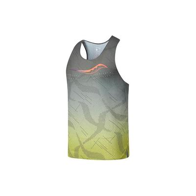Gradient Letter Running Moisture-Wicking Quick-Dry Breathable Lightweight Crew Neck Sleeveless Tank Top Men Tops Green SC2249009A-PR113