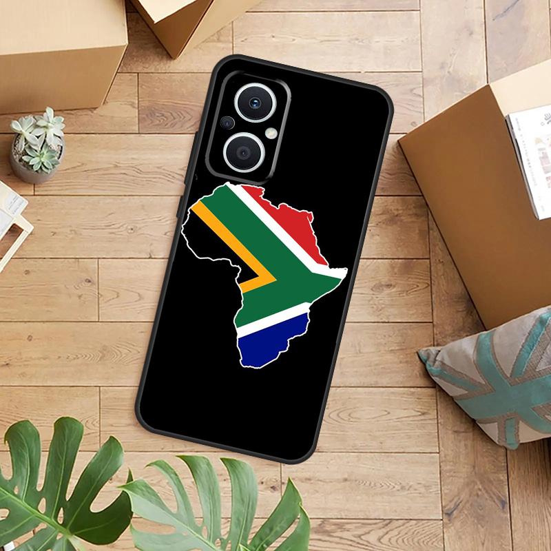 Africa Map Case For OPPO Reno 13F 14F 12F 10 11 12 13 14 Pro 8T 7 8 Lite OPPO Find X9 X6 X5 X8 Pro Cover