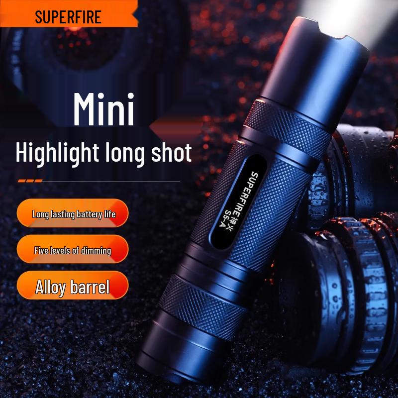 SupFire S5-A Portable Rechargeable LED Flashlight