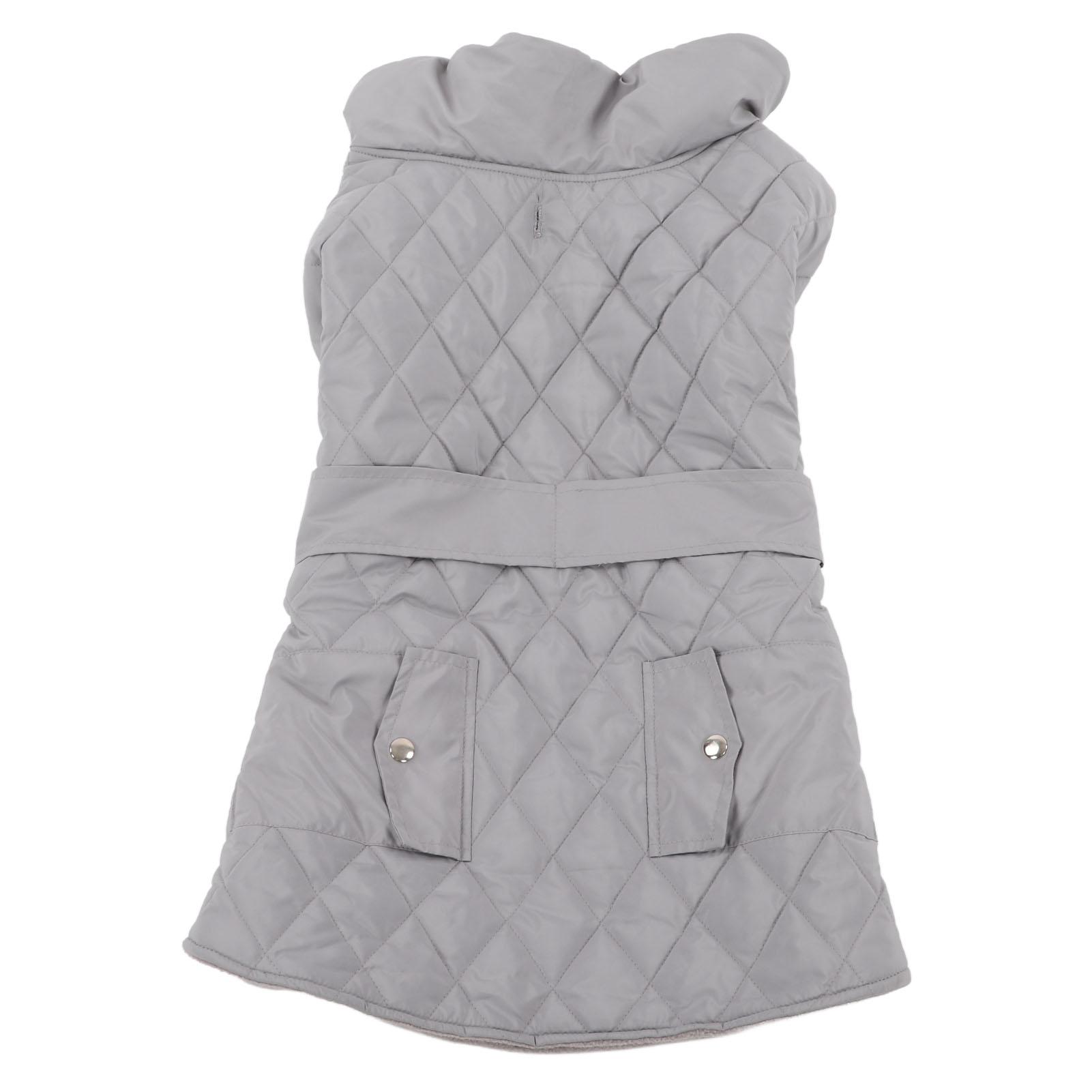 

Dog Winter Coat Windproof Adjustable Soft Medium Large Dog Warm Vest for Poodles LabradorXXL XXL