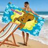 Scooby-Doo 2D Flat Print Beach Towel, Large Soft Quick Dry Towel for Beach Camping SwimmingZSTJ0915294
