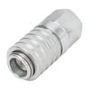 Diagnostic Equipment Coupler with Female Pipe Thread for PD242 Series Test Port 1 8in Body Size 1 4in‑18 NPTF Thread