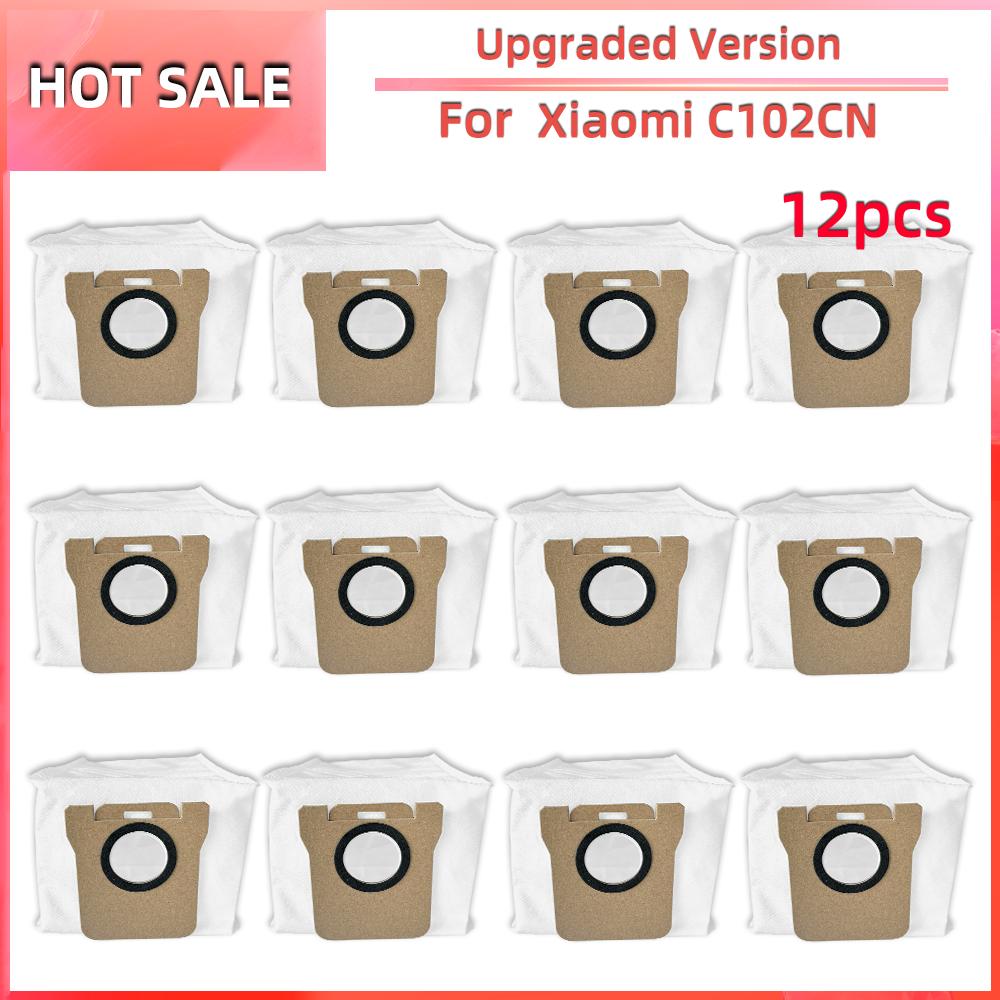 Compatible for Xiaomi C102CN Robot Cleaner  Replacement Main Side Brush Hepa Filter Mop Pad Dust Bag Spare Parts Accessories