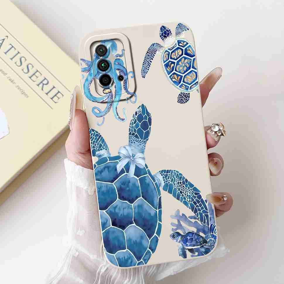 For Xiaomi Redmi 9T 6.53" Case Cute Colorful Butterfly Love Soft Silicone TPU Cover For Redmi 9T Redmi 9 Power Phone Shell Bags
