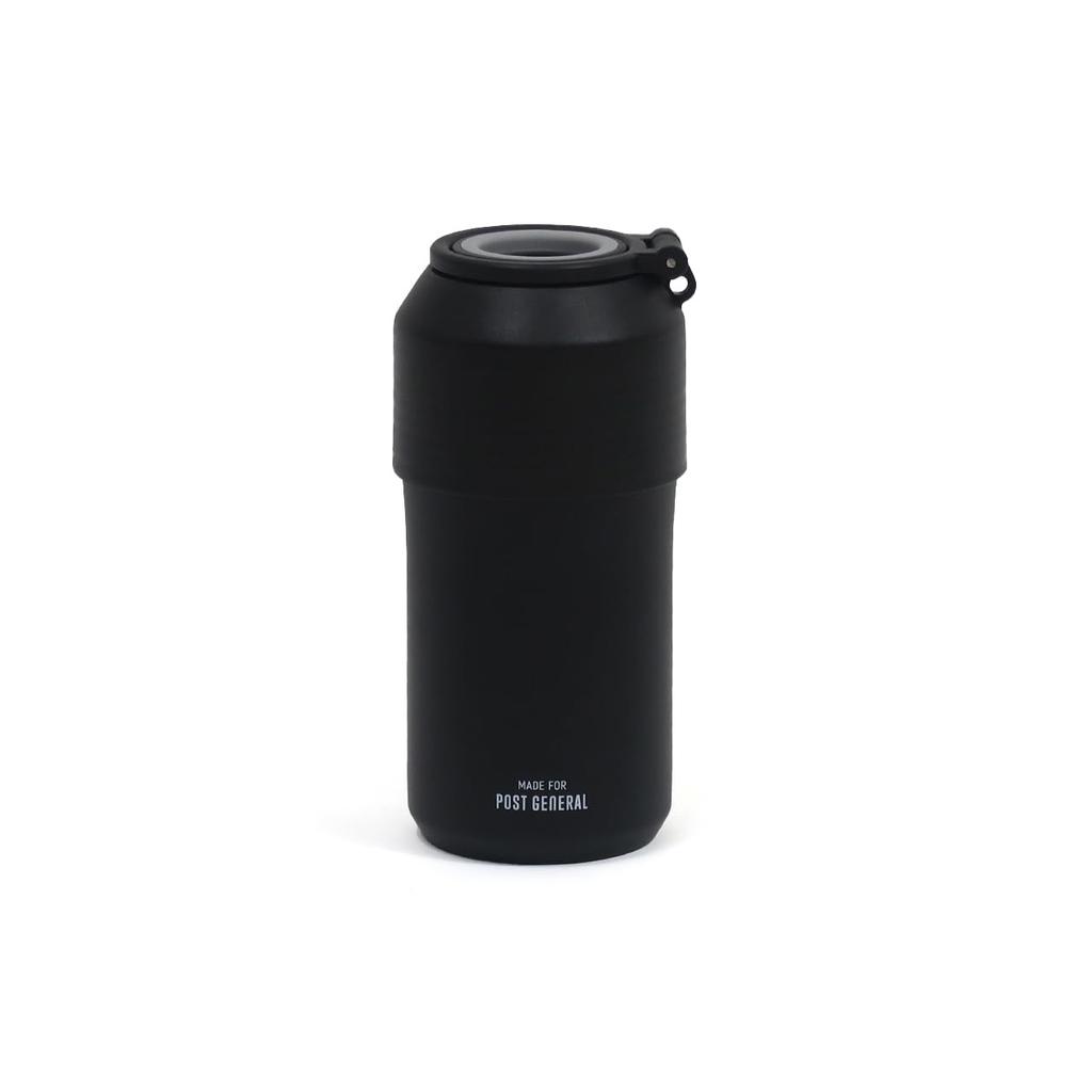POST GENERAL Water Bottle Holder with Warranty [Official Manufacturer] Double-Wall Manufacturer's (Black)