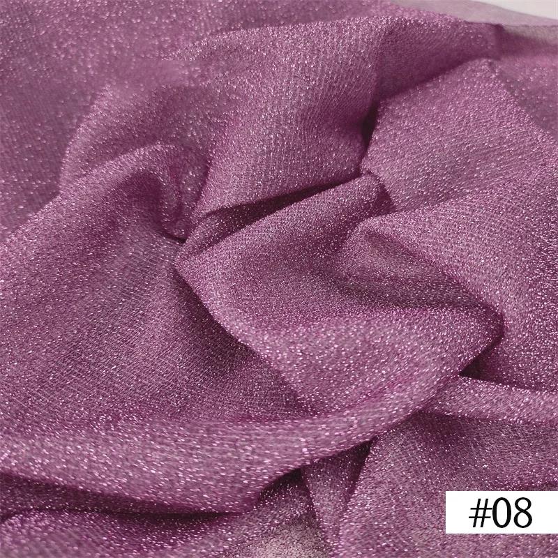 50x150cm Bright Shimmer Glitter Fabric Wedding Party Curtain Handmade Material DIY Sewing Craft Clothing Supplies