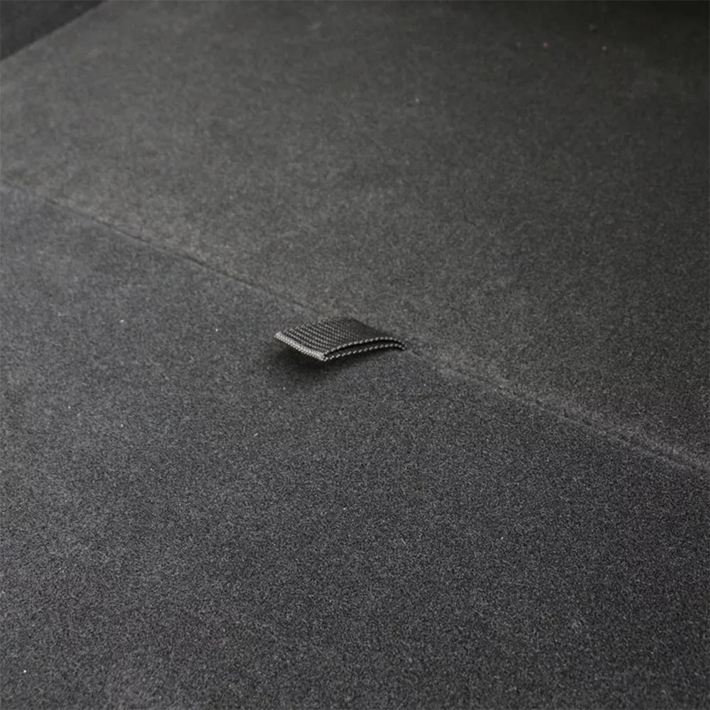 Für TESLA Model Y Kofferraumabdeckung Aufbewahrungszubehör mit Nylon-Zugschnur und Innengriff zur verbesserten Kofferraumraumausnutzung