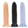 Corn-Shaped Butt Plug with Granule Stimulation - High-Grade Male Erotic SM Product