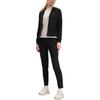 Fila Fitness Fashion Comfortable Sports Simple Jacket Women Jackets Deep-Black A11W441506F-BK