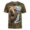 Men's Summer Dragon-Print Short-Sleeve T-Shirt Outdoor Sports & Urban Fashion T-Shirt for Men Breathable Short-Sleeve Design
