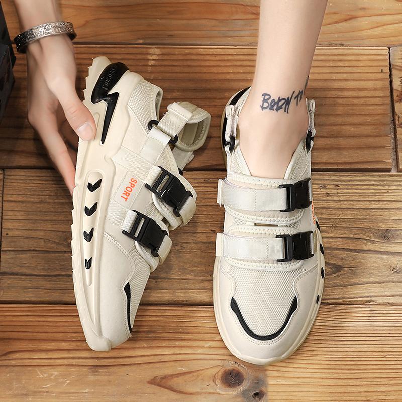 Letní obuv pro volný čas pro muže prodyšné sandály tenisky pánské pohodlné venkovní vycházkové tenisky sandály plážová obuv muži