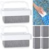 Multi-functional Pool Pumice Stone Reusable Tile Spot Remover Pools Cleaning Block  Swimming Pool